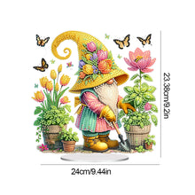Load image into Gallery viewer, Acrylic Special Shape Garden Gnome Diamond Painting Desktop Ornaments for Home
