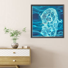 Load image into Gallery viewer, Diamond Painting - Full Round - Tiger (40*40CM)
