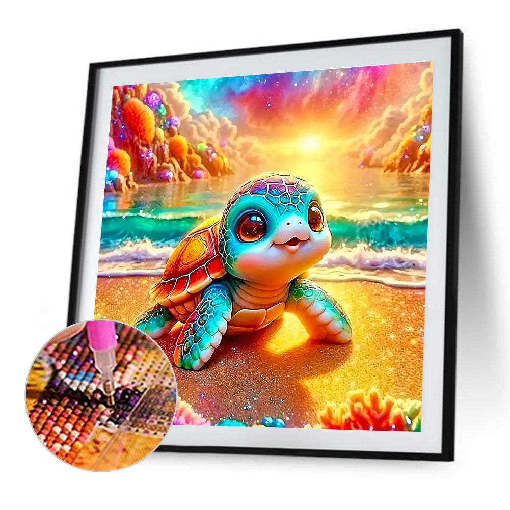 Diamond Painting - Full Round - Turtle (40*40CM)