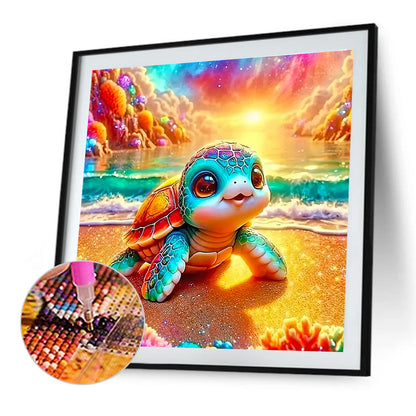 Diamond Painting - Full Round - Turtle (40*40CM)