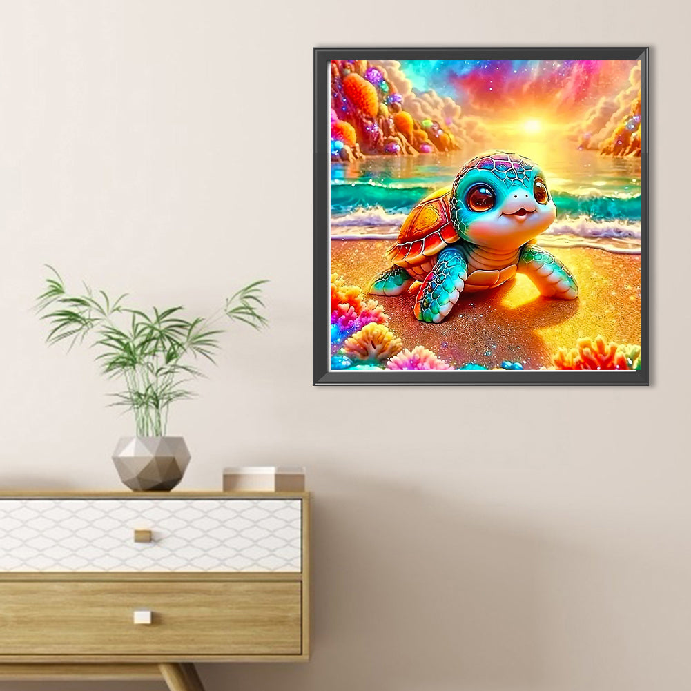 Diamond Painting - Full Round - Turtle (40*40CM)