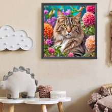 Load image into Gallery viewer, Diamond Painting - Full Round - Cat (50*50CM)
