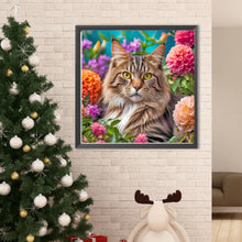 Load image into Gallery viewer, Diamond Painting - Full Round - Cat (50*50CM)
