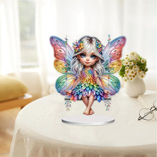 Load image into Gallery viewer, Angel Girl Diamond Painting Tabletop Ornaments Kit 5D DIY Diamond Art Decors
