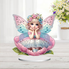 Load image into Gallery viewer, Angel Girl Diamond Painting Tabletop Ornaments Kit 5D DIY Diamond Art Decors
