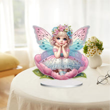 Load image into Gallery viewer, Angel Girl Diamond Painting Tabletop Ornaments Kit 5D DIY Diamond Art Decors
