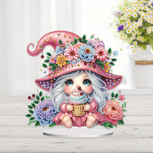 Load image into Gallery viewer, Flower Girl Diamond Painting Tabletop Ornaments Kit 5D DIY Diamond Art Decors
