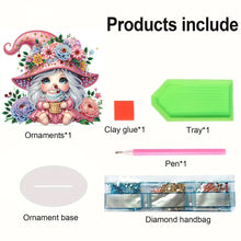 Load image into Gallery viewer, Flower Girl Diamond Painting Tabletop Ornaments Kit 5D DIY Diamond Art Decors
