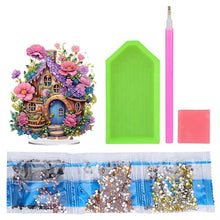 Load image into Gallery viewer, Elf House Tabletop Diamond Art Kits Diamond Painting Desktop Ornaments
