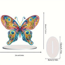 Load image into Gallery viewer, Butterfly Tabletop Diamond Art Kits Diamond Painting Desktop Ornaments
