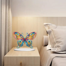 Load image into Gallery viewer, Butterfly Tabletop Diamond Art Kits Diamond Painting Desktop Ornaments

