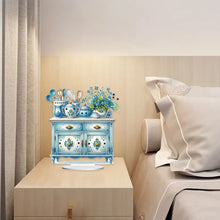 Load image into Gallery viewer, Cupboard Tabletop Diamond Art Kits DIY Diamond Painting Desktop Ornaments
