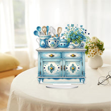 Load image into Gallery viewer, Cupboard Tabletop Diamond Art Kits DIY Diamond Painting Desktop Ornaments

