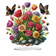 Load image into Gallery viewer, Acrylic Special Shape Bouquet Diamond Painting Desktop Ornaments for Home
