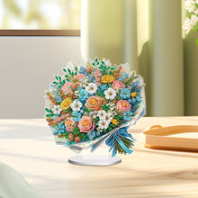 Load image into Gallery viewer, Acrylic Special Shaped Flower 5D DIY Diamond Art Tabletop Decorations for Adults
