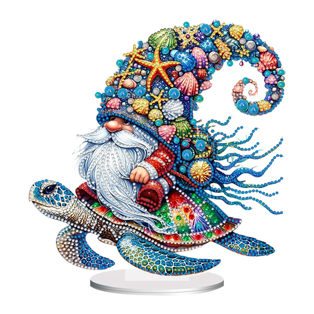 Acrylic Special Shaped Cartoon Goblin Desktop Diamond Art Kits for Desktop Decor