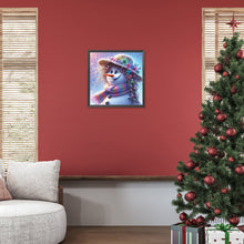 Load image into Gallery viewer, Diamond Painting - Full Round - Snowman With Wig (40*40CM)
