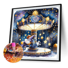 Load image into Gallery viewer, AB Diamond Painting - Full Round - Starry sky playground child (30*30CM)

