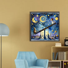 Load image into Gallery viewer, AB Diamond Painting - Full Round - Starry sky playground child (30*30CM)
