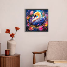 Load image into Gallery viewer, AB Diamond Painting - Full Round - Swan (30*30CM)
