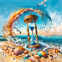 Load image into Gallery viewer, AB Diamond Painting - Full Round - Time hourglass (40*40CM)

