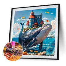Load image into Gallery viewer, AB Diamond Painting - Full Round - House on whale (40*40CM)
