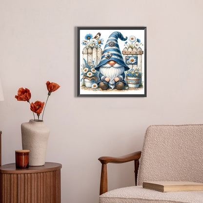 AB Diamond Painting - Full Round - Gnome spring (30*30CM)