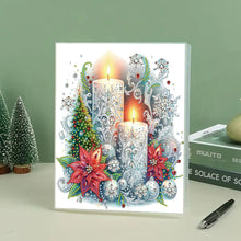 Load image into Gallery viewer, Diamond Embroidery Notebook 60 Pages for Home Office Art Drawing (Candle)
