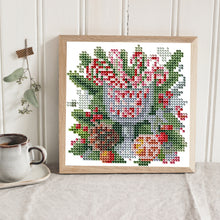 Load image into Gallery viewer, 12pcs Mini Diamond Painting Set - Full Round - Christmas candy (15*15CM)
