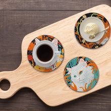 Load image into Gallery viewer, 6Pcs Wooden Animals DIY Coaster Diamond Dot Kits for Adults Beginners
