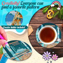 Load image into Gallery viewer, 6Pcs Wooden Animals DIY Coaster Diamond Dot Kits for Adults Beginners
