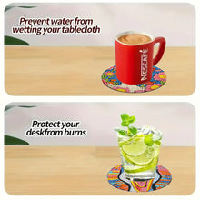 Load image into Gallery viewer, 6Pcs Wooden Animals DIY Coaster Diamond Dot Kits for Adults Beginners
