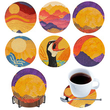 Load image into Gallery viewer, 6Pcs Wooden Animals DIY Coaster Diamond Dot Kits for Adults Beginners
