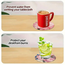 Load image into Gallery viewer, 6Pcs Wooden Animals DIY Coaster Diamond Dot Kits for Adults Beginners
