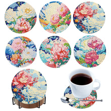 Load image into Gallery viewer, 6Pcs Wooden Animals DIY Coaster Diamond Dot Kits for Adults Beginners
