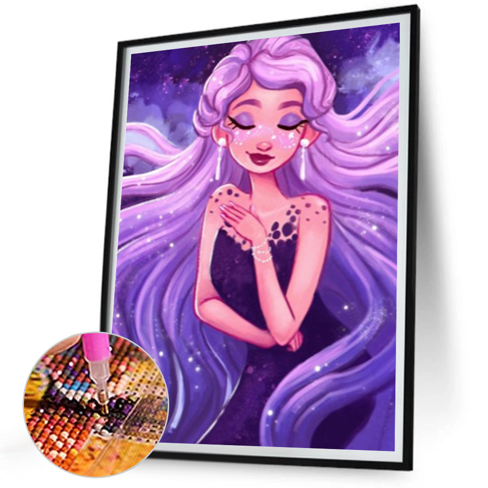 AB Diamond Painting - Full Square - Woman (30*40CM)