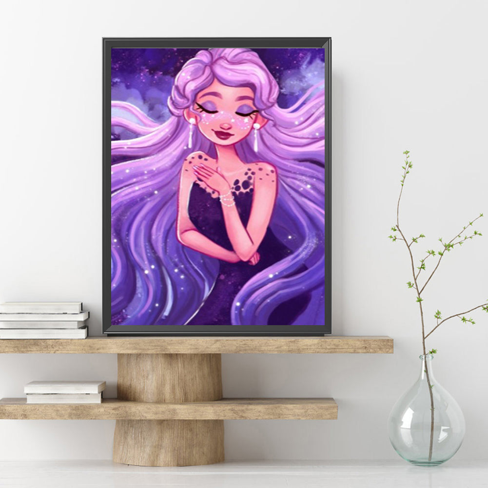 AB Diamond Painting - Full Square - Woman (30*40CM)