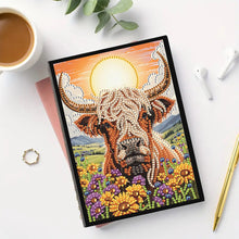 Load image into Gallery viewer, Special Shaped Animals Diamond Painting Diary Book A5 Diamond Painting Notebooks
