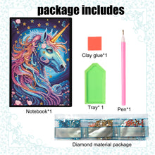 Load image into Gallery viewer, Special Shaped Animals Diamond Painting Diary Book A5 Diamond Painting Notebooks
