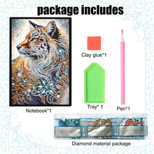 Load image into Gallery viewer, Special Shaped Animals Diamond Painting Diary Book A5 Diamond Painting Notebooks
