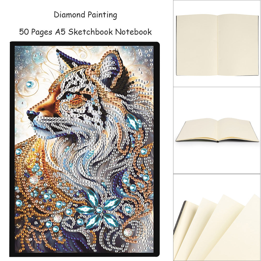 Special Shaped Animals Diamond Painting Diary Book A5 Diamond Painting Notebooks