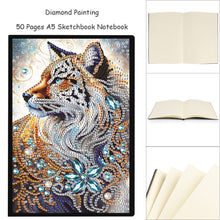 Load image into Gallery viewer, Special Shaped Animals Diamond Painting Diary Book A5 Diamond Painting Notebooks
