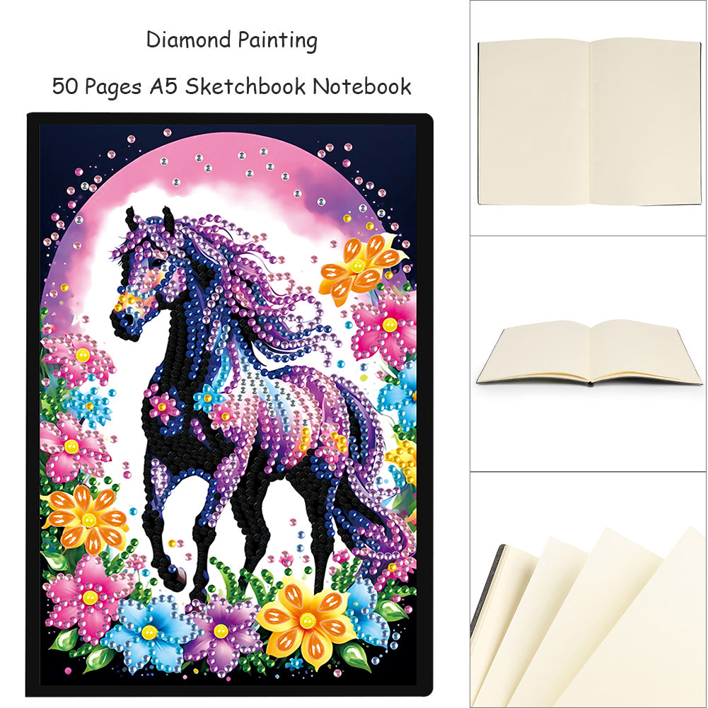 Special Shaped Animals Diamond Painting Diary Book A5 Diamond Painting Notebooks