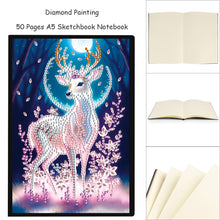 Load image into Gallery viewer, Special Shaped Animals Diamond Painting Diary Book A5 Diamond Painting Notebooks
