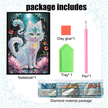 Load image into Gallery viewer, Special Shaped Animals Diamond Painting Diary Book A5 Diamond Painting Notebooks
