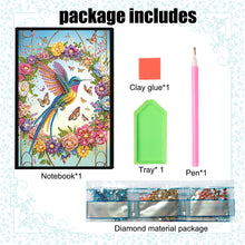 Load image into Gallery viewer, Special Shaped Animals Diamond Painting Diary Book A5 Diamond Painting Notebooks
