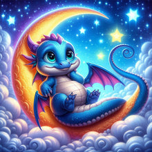 Load image into Gallery viewer, Diamond Painting - Full Square - Moonlight Dragon (30*30CM)
