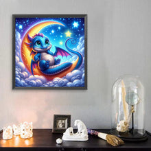 Load image into Gallery viewer, Diamond Painting - Full Square - Moonlight Dragon (30*30CM)
