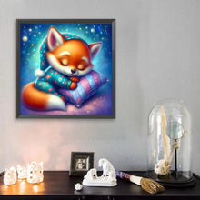 Load image into Gallery viewer, Diamond Painting - Full Square - Sleeping Little Fox (30*30CM)
