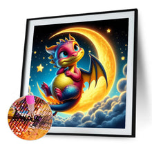 Load image into Gallery viewer, Diamond Painting - Full Square - Moonlight Dragon (30*30CM)
